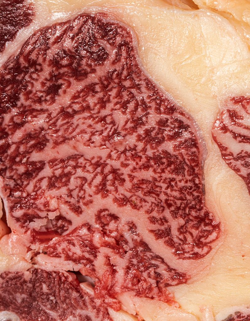 Carne con alto grado de marmoleo