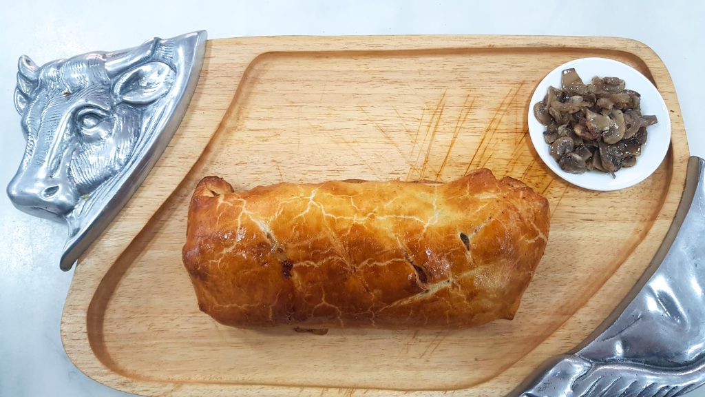 receta de solomillo wellington